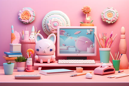 Idee Regalo Kawaii: Trasforma la Scrivania in un Angolo di Dolcezza