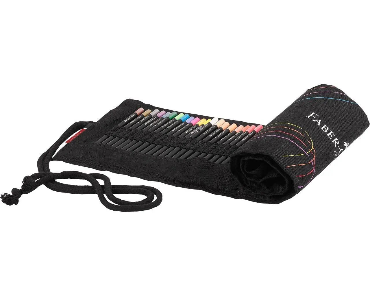 Rotolo matite colorate Black Edition - Faber-Castell