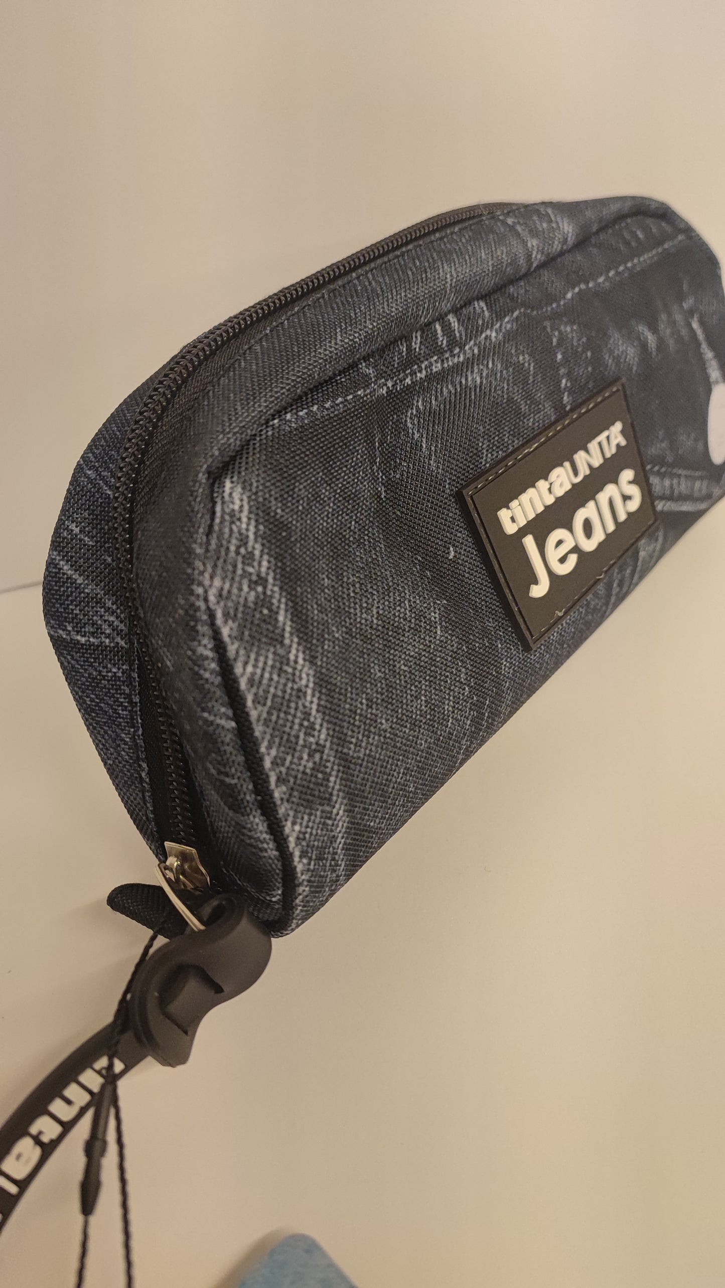 Astuccio Bauletto Rounded Tinta Unita Jeans