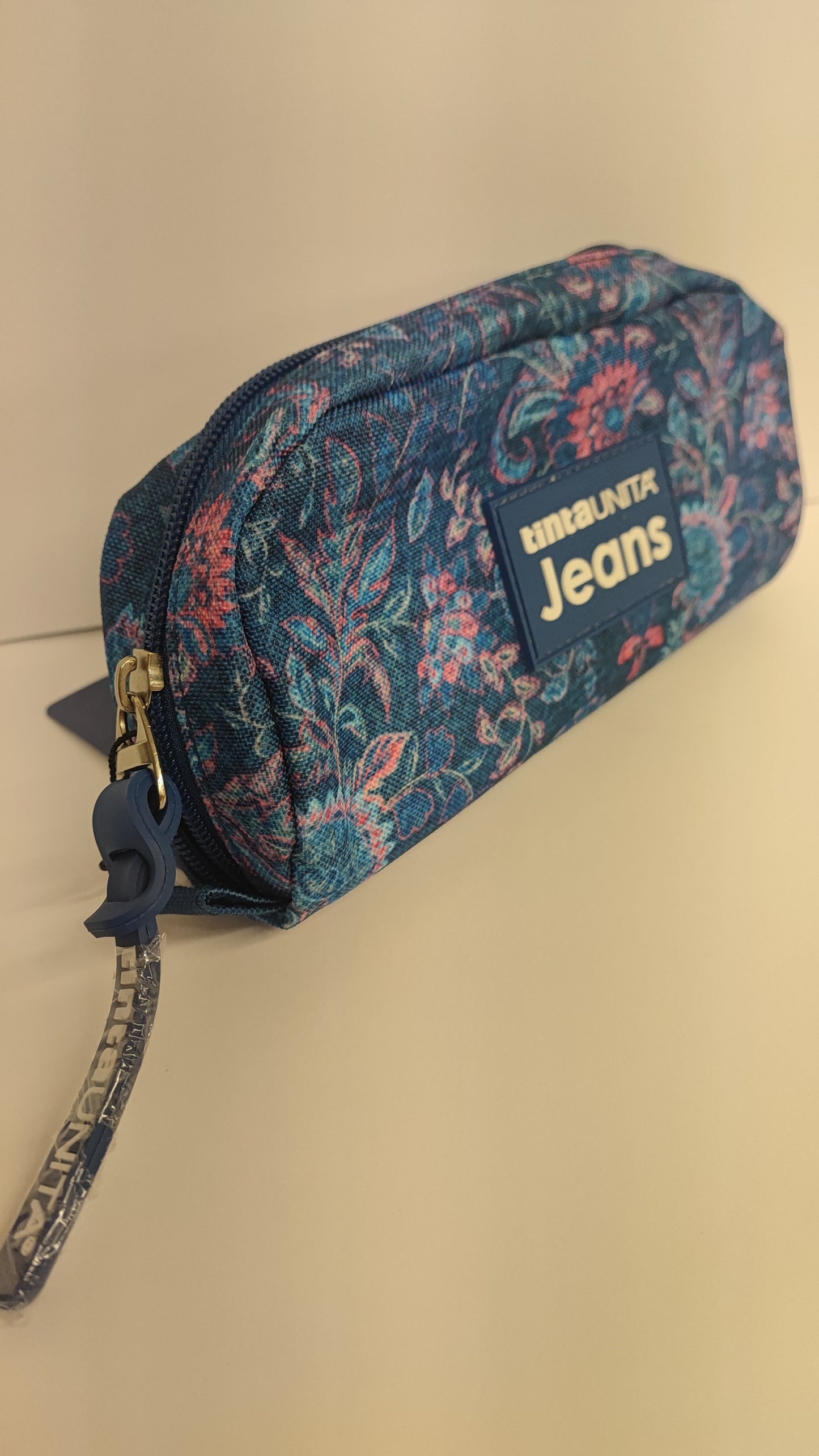 Astuccio Bauletto Rounded Tinta Unita Jeans