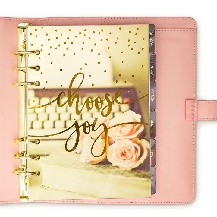 Planner con anelli A5 rosa limited edition