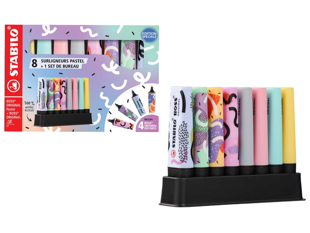 Desk Set evidenziatori Stabilo Special Edition
