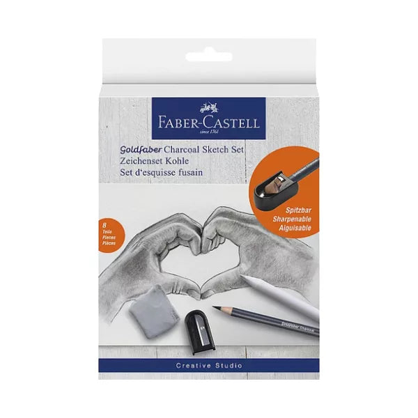 Goldfaber Charcoal Sketch Set - Faber-Castell