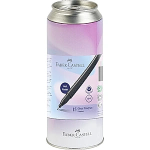 Lattina con 15 Grip Finepen Faber-Castell