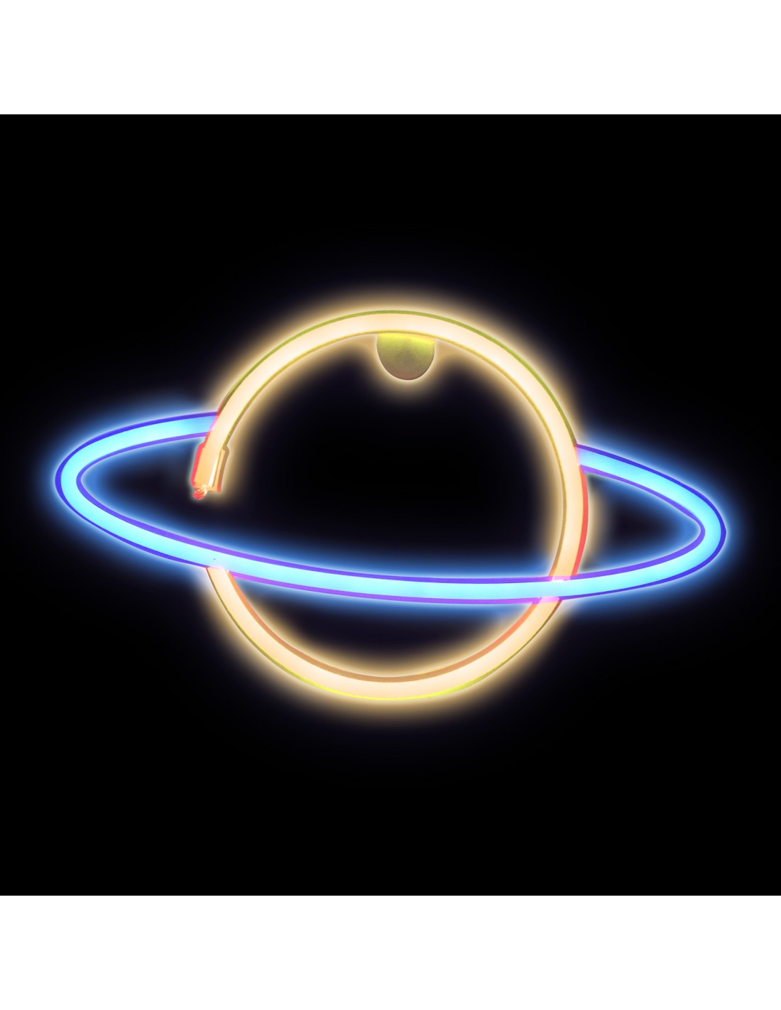 Luce Neon Pianeta – Lampada Decorativa per Camera e Studio