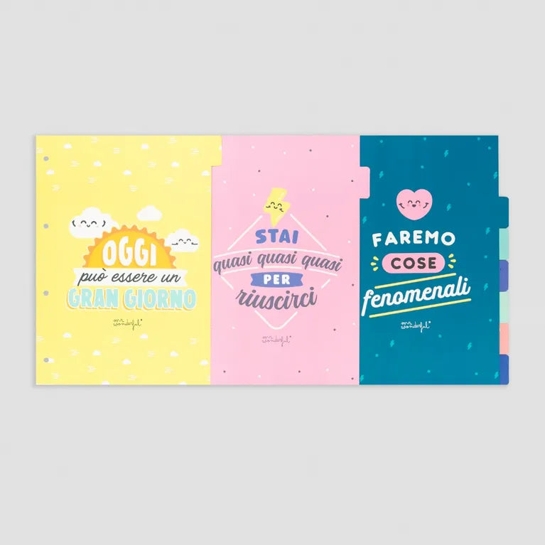 Divisori per raccoglitori Mr.Wonderful