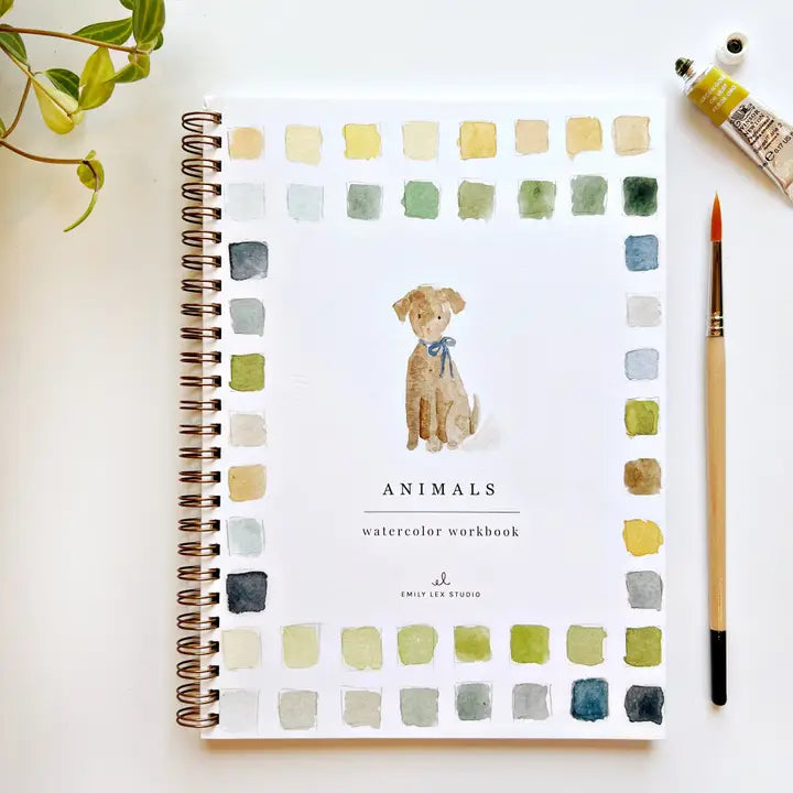 Guida per acquerello - tema animali