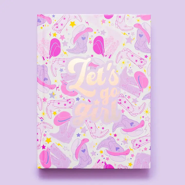 Taccuino copertina rigida - let's go girl