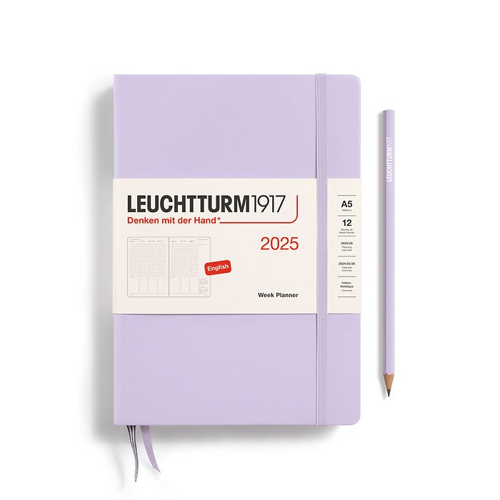 Agenda Leuchtturm settimanale verticale A5