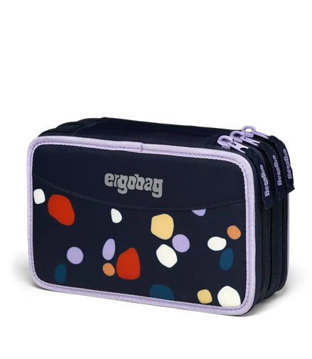Astuccio tre zip ERGOBAG mosaic stone bear