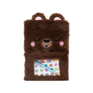 Taccuino A5 in Peluche Mr Wonderful – Morbidissimo, Tenero e Perfetto per Scrivere e Sognare