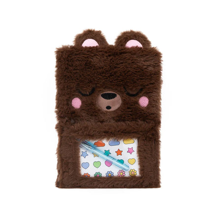 Taccuino A5 in Peluche Mr Wonderful – Morbidissimo, Tenero e Perfetto per Scrivere e Sognare