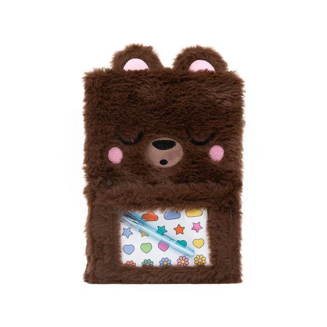 Taccuino A5 in Peluche Mr Wonderful – Morbidissimo, Tenero e Perfetto per Scrivere e Sognare