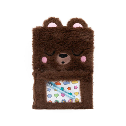 Taccuino A5 in Peluche Mr Wonderful – Morbidissimo, Tenero e Perfetto per Scrivere e Sognare