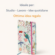Taccuino soft cover ideale per studio, lavoro e idee quotidiane, perfetto come idea regalo
