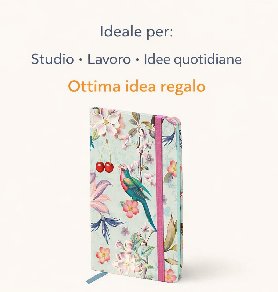 Taccuino soft cover ideale per studio, lavoro e idee quotidiane, perfetto come idea regalo
