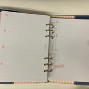 Planner con anelli A5 floreale