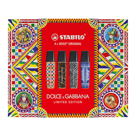 Evidenziatori Dolce&Gabbana and Stabilo