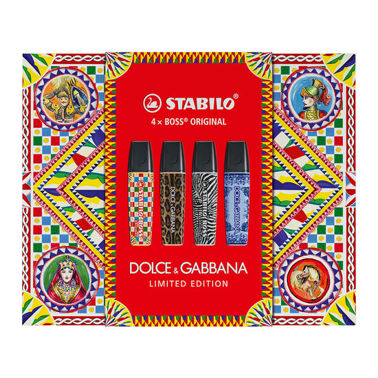 Evidenziatori Dolce&Gabbana and Stabilo