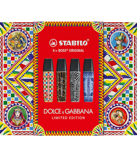 Evidenziatori Dolce&Gabbana and Stabilo