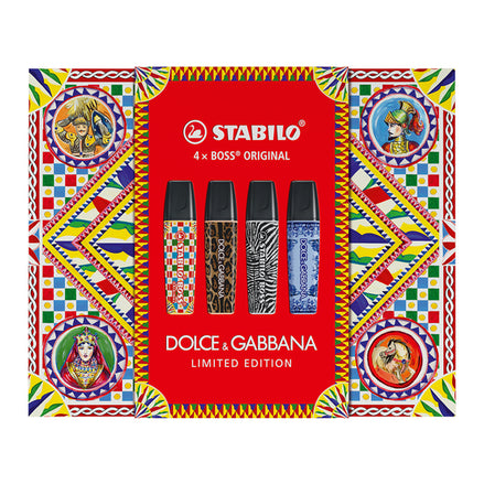 Evidenziatori Dolce&Gabbana and Stabilo