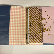 Planner con anelli A5 floreale