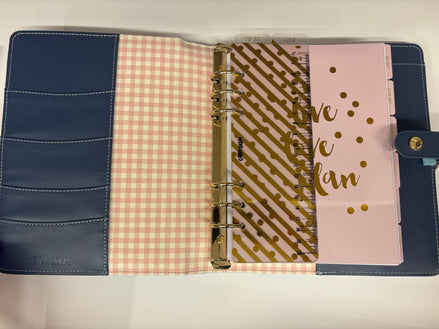 Planner con anelli A5 floreale