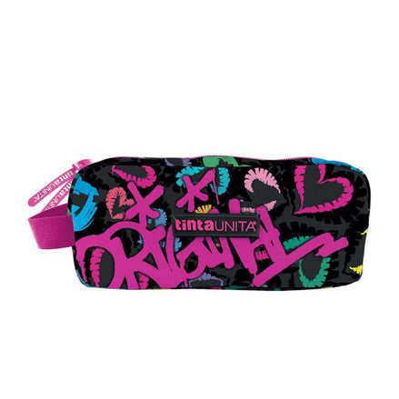 Square pouch 3 zip Tinta Unita Original - Tinta Unita