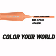 Evidenziatori glitter colori singoli - Tinta Unita