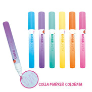 Colla Marker Tinta Unita Be Happy - Creatività per tutti