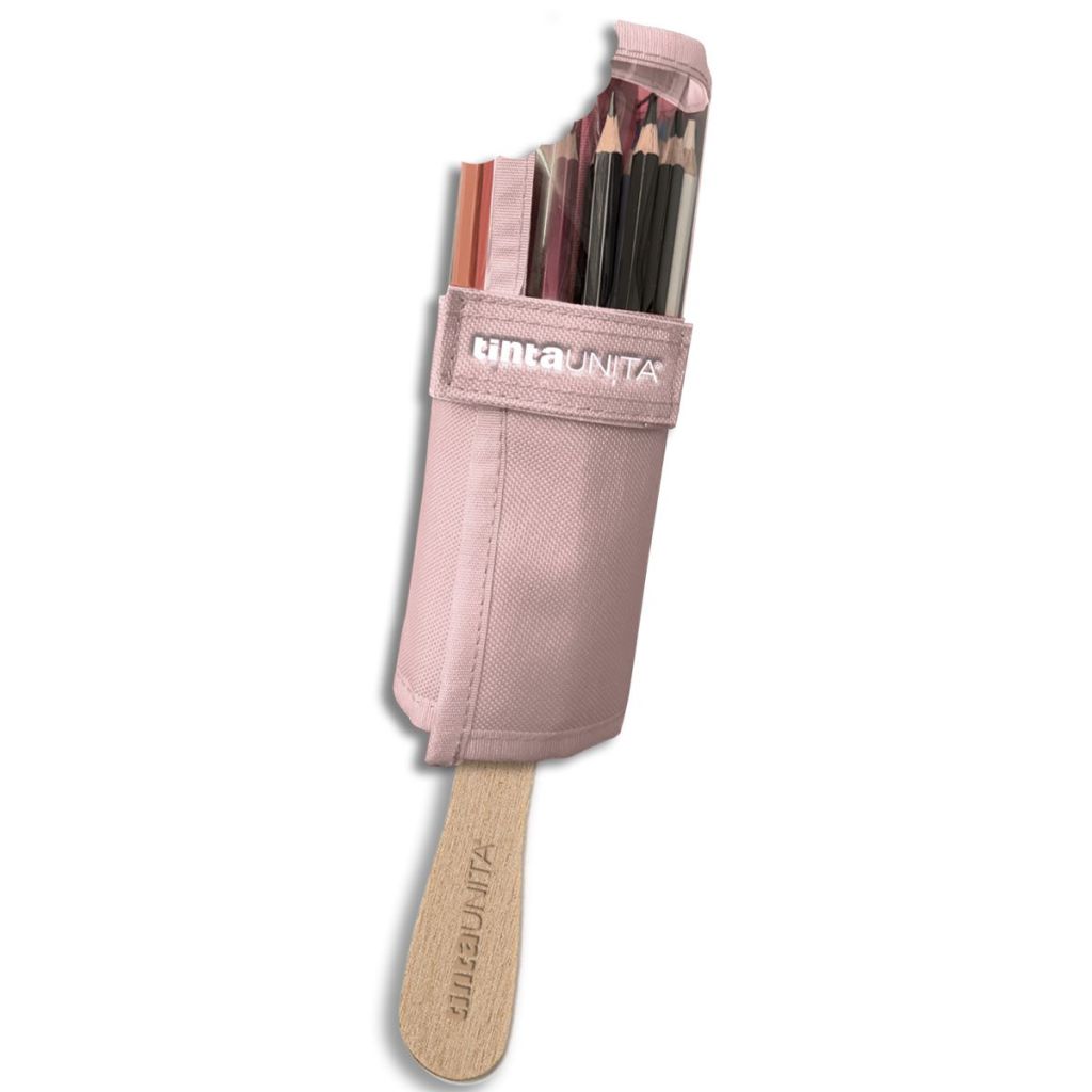 Rotolo 24 matite colorate - Tinta Unita