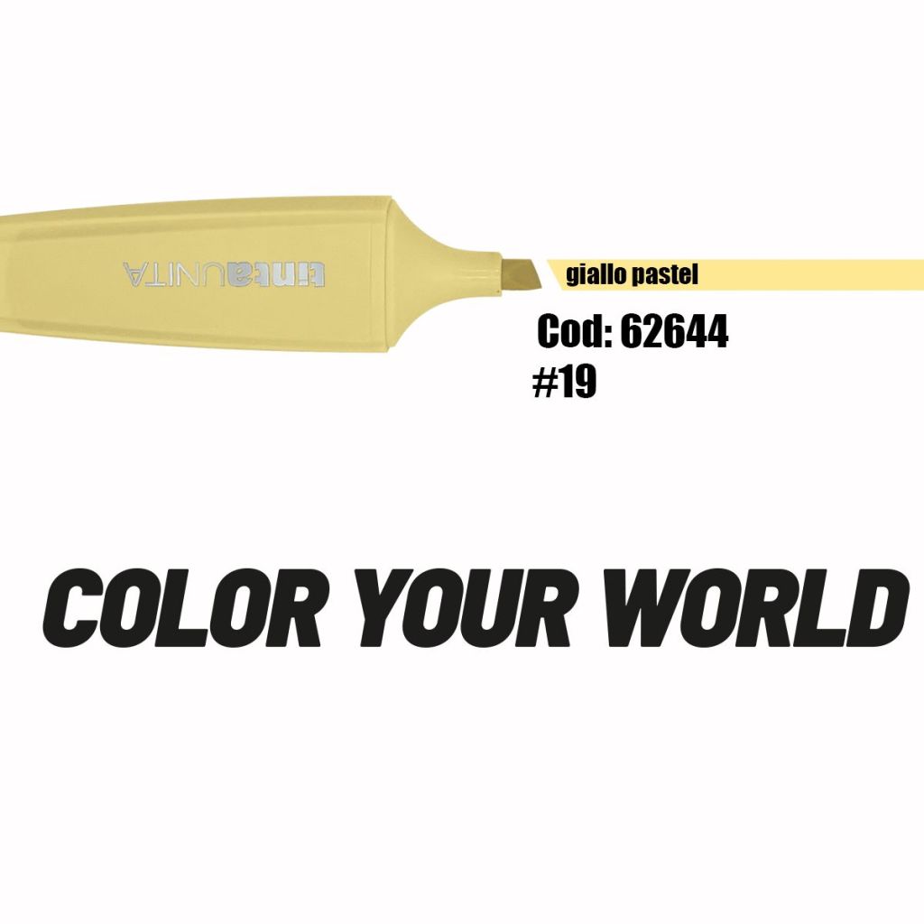 Evidenziatori pastello colori singoli - Tinta Unita