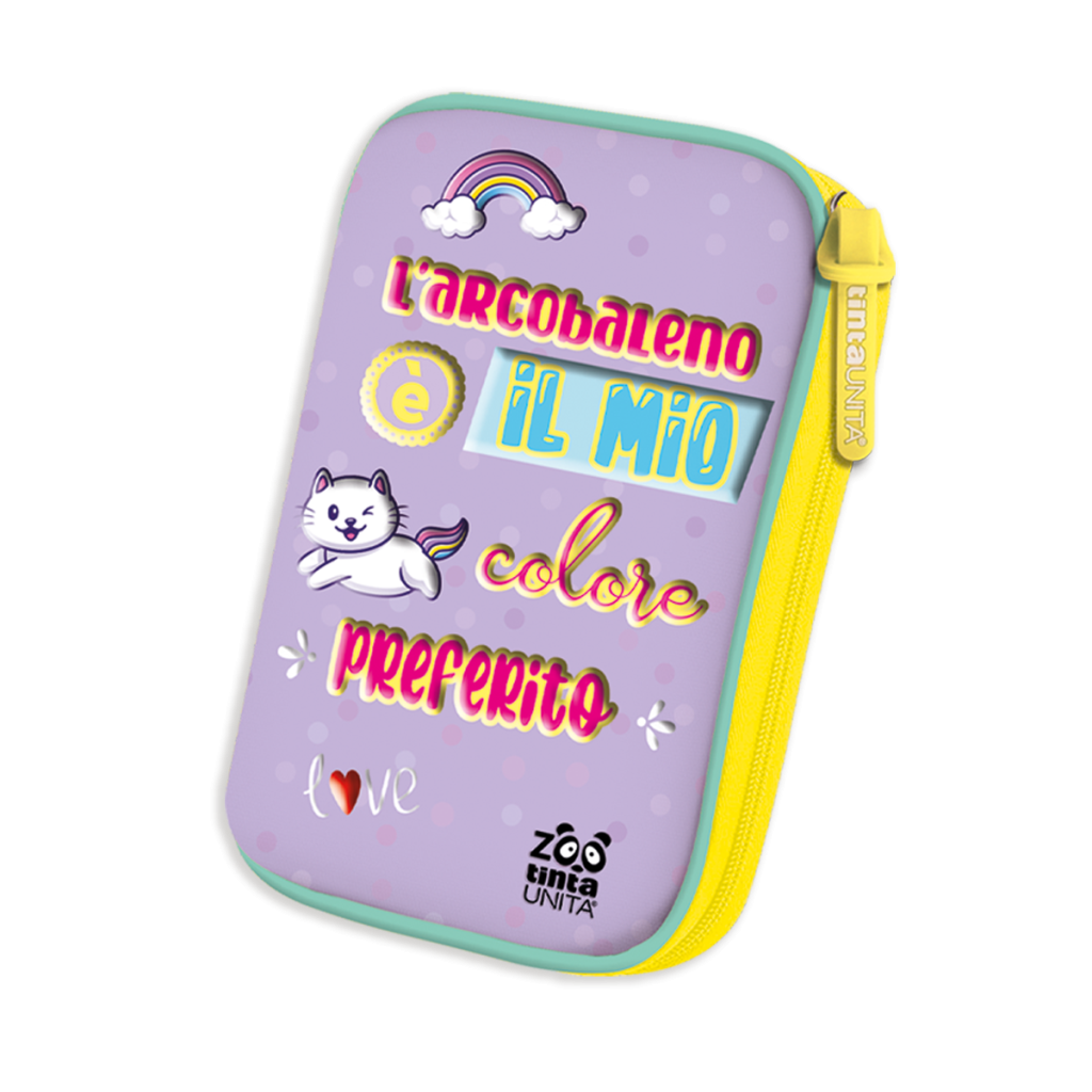 Astuccio One Time - Tinta Unita Zoo