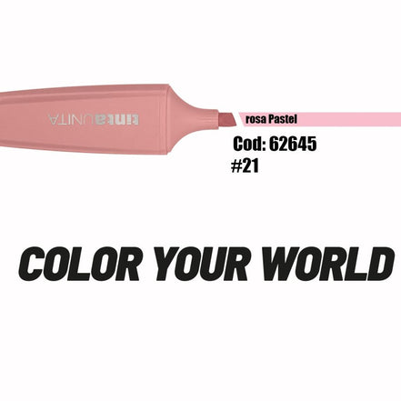 Evidenziatori pastello colori singoli - Tinta Unita