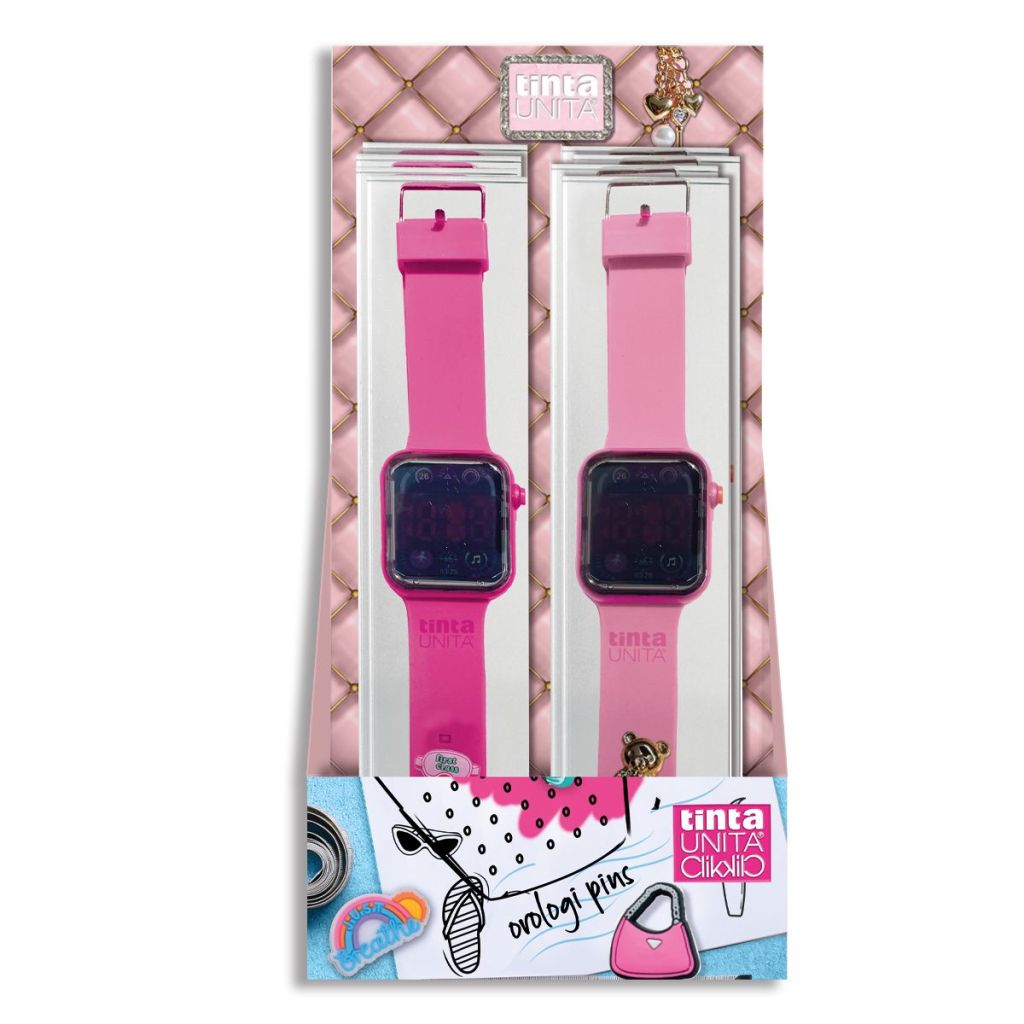 Orologio Tinta Unita Click - L'ora nello stile che vuoi tu