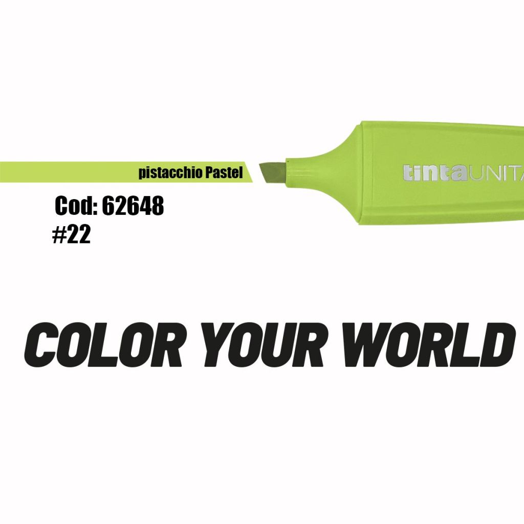 Evidenziatori pastello colori singoli - Tinta Unita