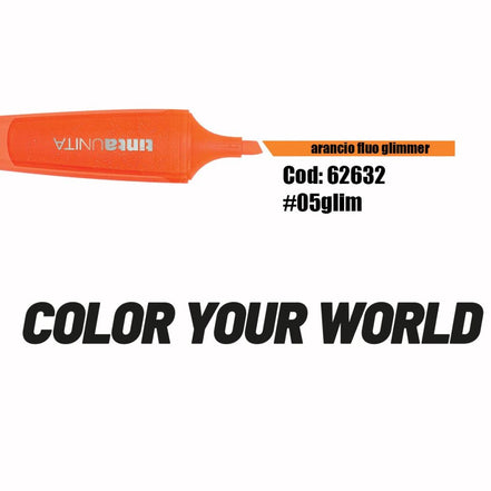 Evidenziatori glitter colori singoli - Tinta Unita