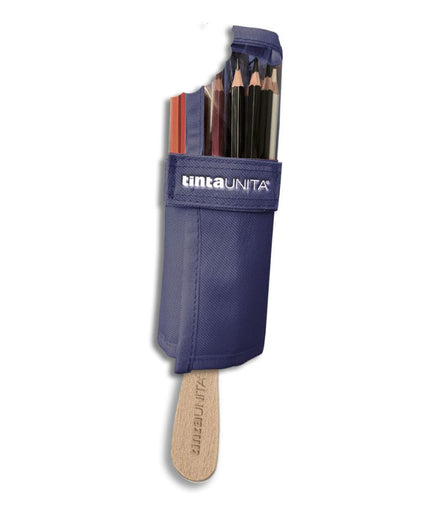 Rotolo 24 matite colorate - Tinta Unita