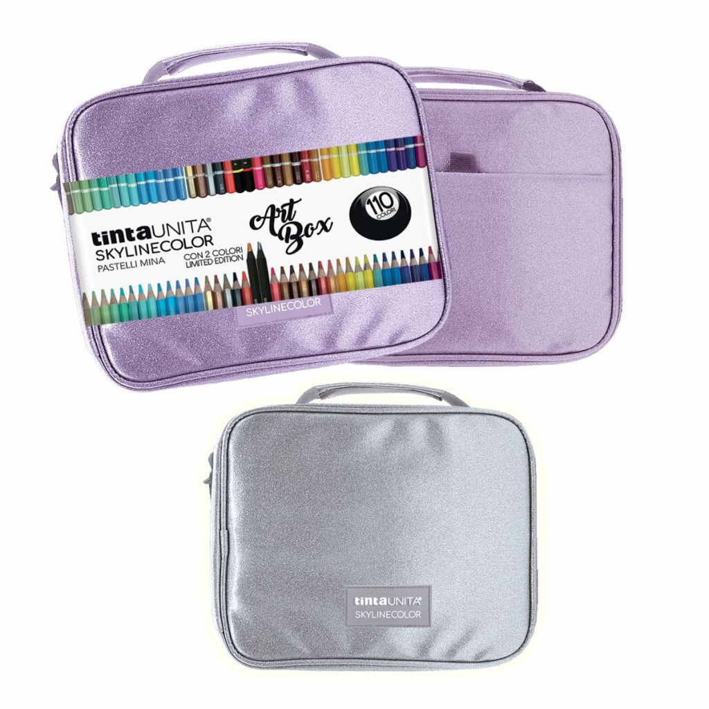 Art box 110 pezzi glitter - Tinta Unita