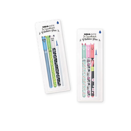 Set penne cancellabili - Tinta Unita