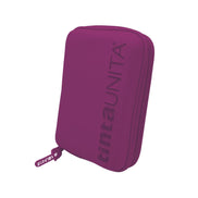 Astuccio One Time Tinta Unita - Una sola zip, tre scomparti