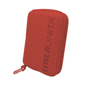 Astuccio One Time Tinta Unita - Una sola zip, tre scomparti