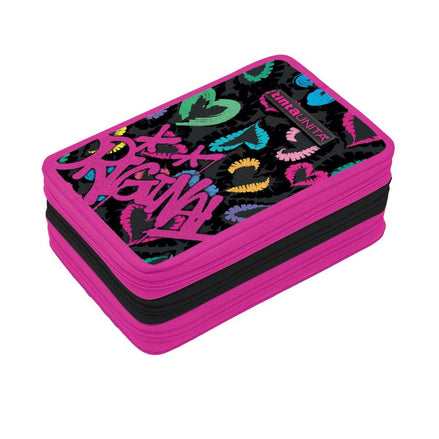 Astuccio 3 zip Teen Original - Tinta Unita