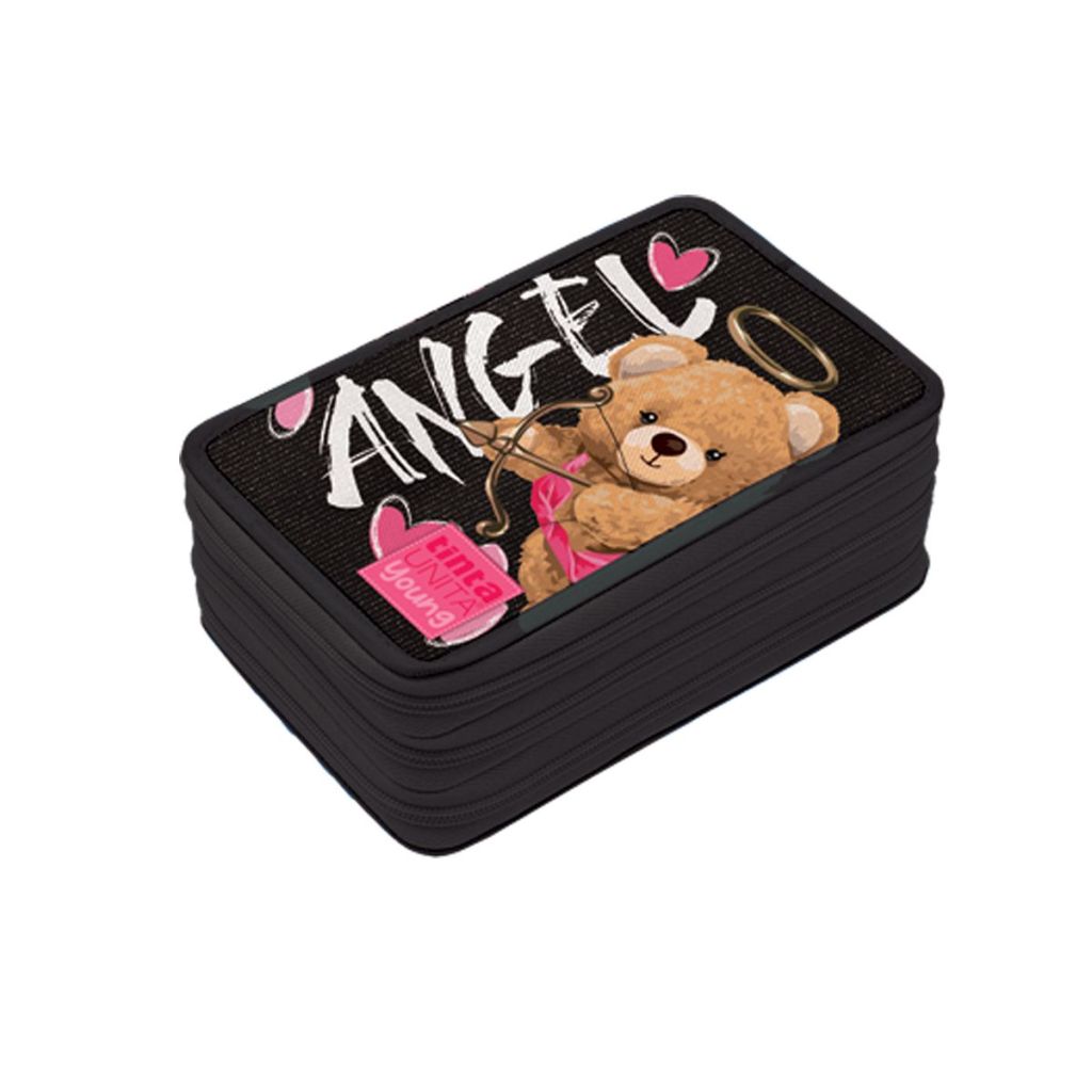 Astuccio tre zip - Tinta Unita Young