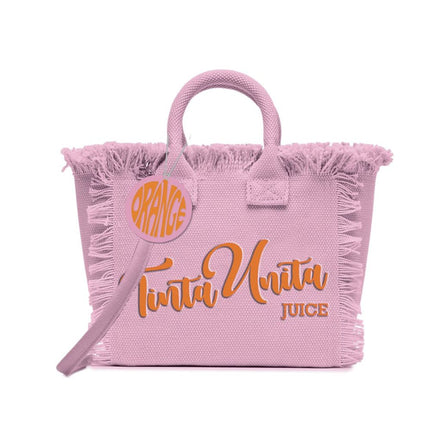 Shopping Bag piccola con tracolla - Tinta Unita Juice