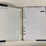Planner con anelli A5 a scacchi