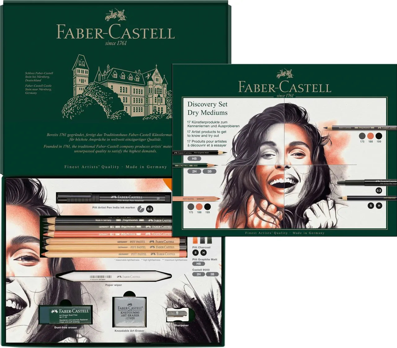 Discovery set dry mediums - Faber Castell