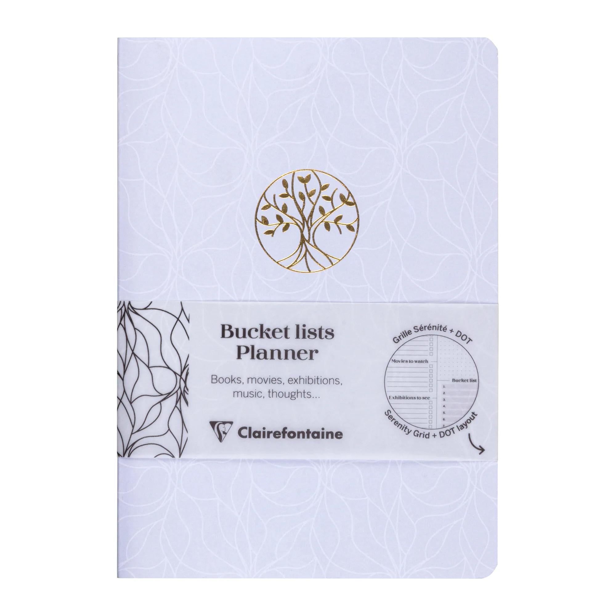 Bucket Lists Planner Inspire Claire Fontaine - Scrivi i tuoi sogni