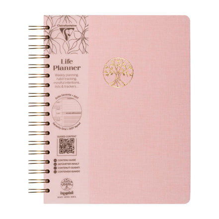 Life Planner Inspire Claire Fontaine - Organizza la tua vita con intenzione