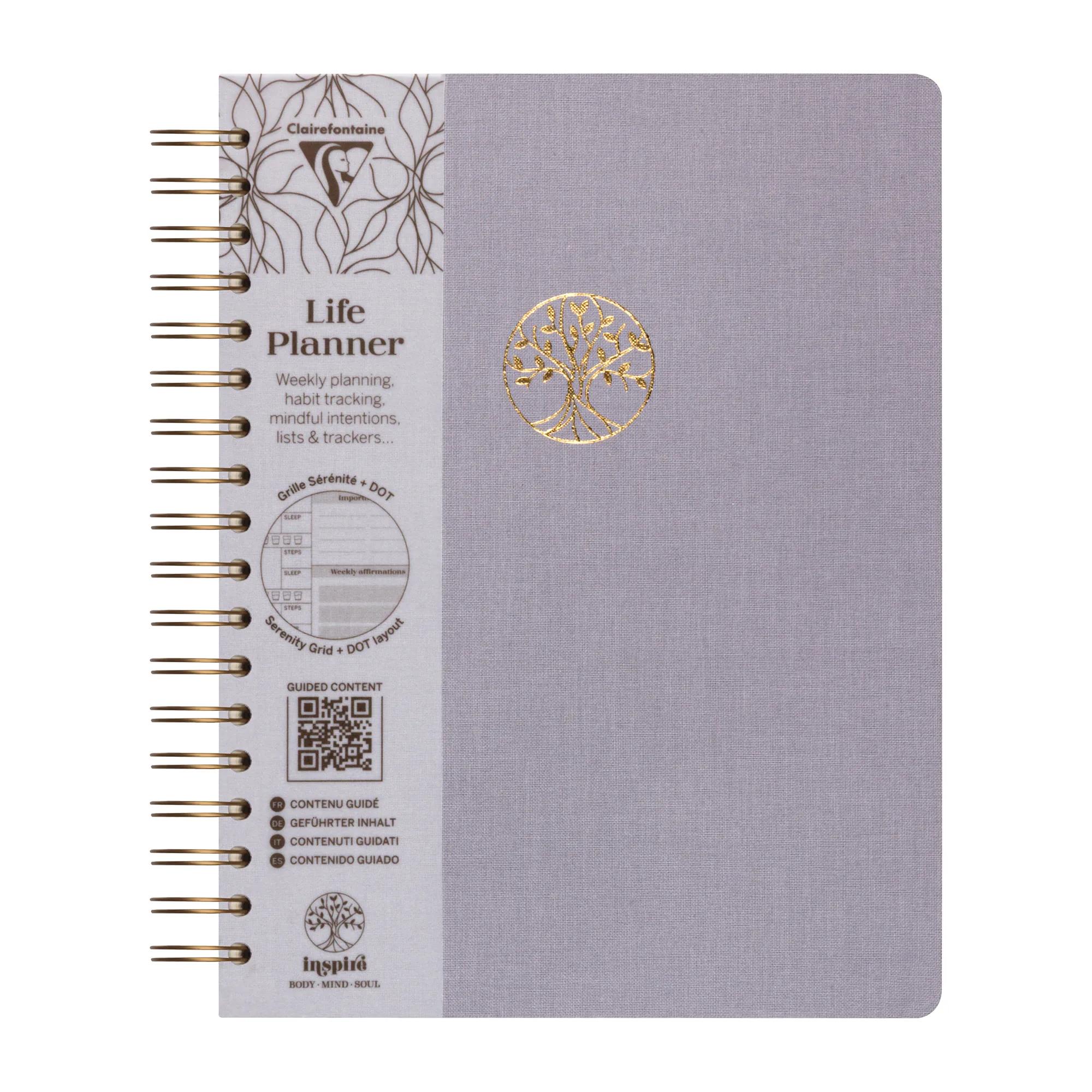 Life Planner Inspire Claire Fontaine - Organizza la tua vita con intenzione